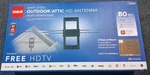 Rca ANT850E Amplified Outdoor/attic Hd Antenna Multi-directional Nib. Fixed Price $67.99.
