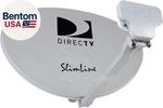 Directv 3LNB Slimline Dish Kaku SWM3 Hd Short Roof Only Stub Foot 4WAY. Fixed Price $264.28.