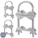 Mookeerf Double Antenna Mast Clamp - 3 Sets To. Fixed Price $34.99.
