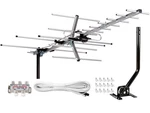 Newest 2020 Five Star Yagi Satellite Hd Tv Antenna Up To 200 Mile Range, Attic. Fixed Price $75.41.