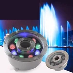 Guangdong Bos 18W Rgb Led Fountain Light - 12V Ac/dc IP68 Stainless Steel. Fixed Price $59.00.