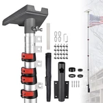 Yescom Ez Go Starlink Mount Kit W/ 14FT Telescopic Flagpole G3 Pipe Adapter. Fixed Price $247.90.