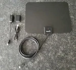 Viewtv Flat Hdtv Indoor Amplified 60 Miles Range Antenna With Amplifier. Fixed Price $5.09.