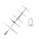 Gmrs/uhf Base Station Antenna 400-470MHZ 5-ELEMENT Yagi With 9DBI Silver. Fixed Price $67.89.