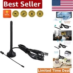Dvb-t DTA-180 Portable Indoor/outdoor Tv Antenna: 1080P, 50-MILE Range, Black. Fixed Price $13.19.