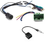 Asc Audio Car Stereo Radio Wire Harness And Antenna Adapter To Install Afterm. Fixed Price $33.04.