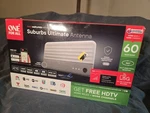 One For All 14450 Suburbs Ultimate Amplified Indoor Hdtv Antenna 60 Mile Range. Fixed Price $19.94.