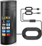 2025 Upgraded Tv Antenna Indoor Outdoor, 2200+ Miles Range Amplified Digital. Fixed Price $54.99.