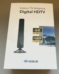 New Open Box Wave Max Indoor Antenna 4K Ultra Signal Booster Digital Hdtv. Fixed Price $9.94.