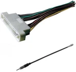 Asc Audio Car Stereo Radio Wire Harness And Antenna Adapter To Aftermarket.... Fixed Price $31.49.
