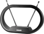 Philips Modern Loop Indoor Tv Antenna Rabbit Ears 4K 1080P Vhf Uhf SDV7114A/27. Fixed Price $18.99.