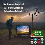 Yagi Outdoor Tv Antenna Suburban With Mounting Set Atsc 3.0 Vhf Uhf Fm 1080P 4K. Fixed Price $62.06.