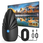 Nogyzo Tv Antenna For Smart Indoor/outdoor Digital 900+ Miles - Black. Fixed Price $45.36.