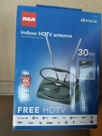 Rca Indoor Hdtv Antenna 30 Mile Range 4K 1080 New! ANT121E Digital. Fixed Price $16.99.