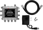 JUICE8 Tv Antenna Distribution Amplifier, 8-OUTPUT, Weatherproof, Silver. Fixed Price $125.99.
