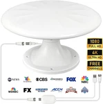 Long Range Rv Outdoor Digital Hdtv Antenna, Amplifier Signal Booster. Fixed Price $86.54.