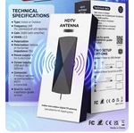 Hidemi Indoor Antenna Amplified Long Range 4K 1080P Coax Compatible Tvs. Fixed Price $31.50.