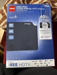 Rca Amplified Ultra-thin Xl Hdtv Antenna 65+ Mile Range. Fixed Price $25.00.