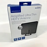 Indoor Hdtv Antenna Insignia NS-ANT500HA Amplified Ultra-thin Mile Range. Fixed Price $19.76.