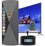 Oyned AN-3040 Tv Antenna With Amplifier Signal Booster 33FT Cable For Smart. Fixed Price $17.99.