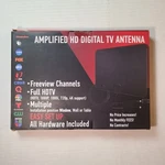Amplified Hd Digital Antenna Long Miles Range Support 4K Fire Stick Older Tvs. Fixed Price $19.99.