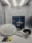 Antop AT-415B Ufo Smartpass Amplified Hdtv Antenna 65 Mile Range White 4K 8K. Fixed Price $84.99.