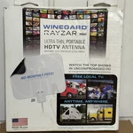 Winegard Rayzar RV-RZ40 Amplified Hd Tv Antenna Indoor Vhf Uhf Portable Razor. Fixed Price $28.76.