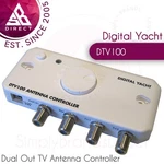 Digital Yacht DTV100 Optional Dual Out Antenna Controller F-type Connectors. Fixed Price $109.65.