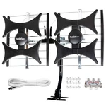 Five Star Multi-directional 4V Hdtv Antenna Up To With J Pole + Kit. Fixed Price $140.35.