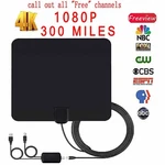 Indoor Digital Antenna 300 Miles Range Signal 1080P Amplified Usb Hdtv 4K. Fixed Price $11.26.