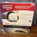 Winegard Pathway X1 Dish Satellite PA2000R Tv Antenna With Receiver Open Box. Fixed Price $155.88.