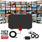5600 Miles Digital Antenna Indoor Hdtv Amplified Signal Booster 4K 1080P. Fixed Price $9.98.