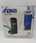 Naxa NAA-308 Amplified Tv Antenna Hd Vhf/uhf/fm Multi-directional Black. Fixed Price $20.95.