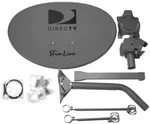 Directv Five Lnb Ka/ku Slim Line Dish Antenna W/ Long And Short Brace For Hd. Fixed Price $160.96.