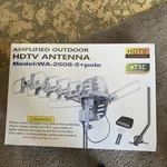 Antenna Pingbingding WA2608 Hdtv Amplified Digital Outdoor With Mounting Pole. Fixed Price $35.00.