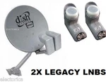 Network DISH500 Legacy Dual Kit & 2 Single Lnb Satellite 110 119. Fixed Price $184.99.