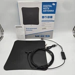 Ultra Thin Digital Hdtv Antenna - 4K 1080P 1080I 720P Dual Polarized. Fixed Price $11.11.