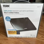 Terk Antenna OMNITV1A Amplified Indoor Flat Hdtv Sling Local Channel. Fixed Price $49.99.