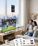 Hdtv Digital Antenna 4K HD019 Indoor Outdoor 360 Amplified 28DB Signal Booster. Fixed Price $24.99.