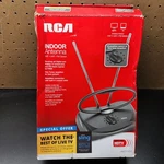 Rca Digital Rabbit Ears Hdtv Antenna ANT121R Fine Tuning Indoor 30 Mile Range. Fixed Price $18.75.