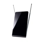 Ge 33681 Flat Panel Indoor Hd Tv Antenna 4K 1080P Vhf Uhf 5FT Coax Black. Fixed Price $25.99.