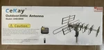 Cekay UHD-8909 Outdoor Digital Amplified Hdtv Antenna 360 Controllable Roasting. Fixed Price $49.99.