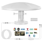 Outdoor Rv Tv Antenna Roof Mount, Digital For Camper 360 Omn. Fixed Price $108.40.