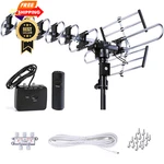 Five Star Outdoor Hd Tv Strongest Up To 200 Miles Long Antenna+kit. Fixed Price $129.98.