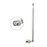 Pobady Bnc Male Connector Telescopic Antenna 7 Sections Vhf Uhf 1 Pcs, Silver. Fixed Price $8.90.