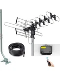 Cekay Outdoor Digital Amplified Hdtv Antenna, 360 Controllable Rotating. Fixed Price $77.13.