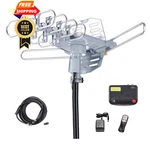 Mcduory Amplified Digital Outdoor Hdtv Antenna 150 Miles Long Range - Grey. Fixed Price $65.98.