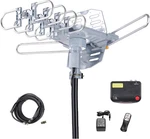 Amplified Digital Outdoor Hdtv Antenna 150 Miles Long Range - 360 Degree Rotatio. Fixed Price $66.15.