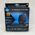 Cleartv Hdtv Digital Indoor Antenna X-72 Full 1080 As Seen On Black Coax. Fixed Price $14.87.