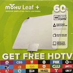 Used Mohu MH-110029BB Leaf Plus Indoor Amplified Hdtv Antenna 60 Mile Range. Fixed Price $30.54.